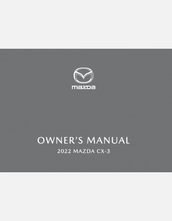 2022 mazda cx-3 owners manual